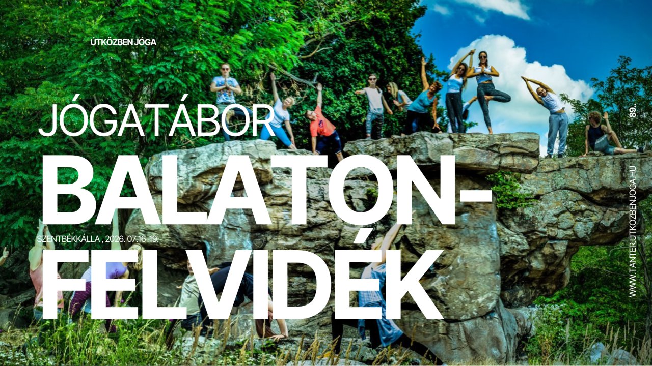 Nyári jógatábor Szentbékkálla - előleg