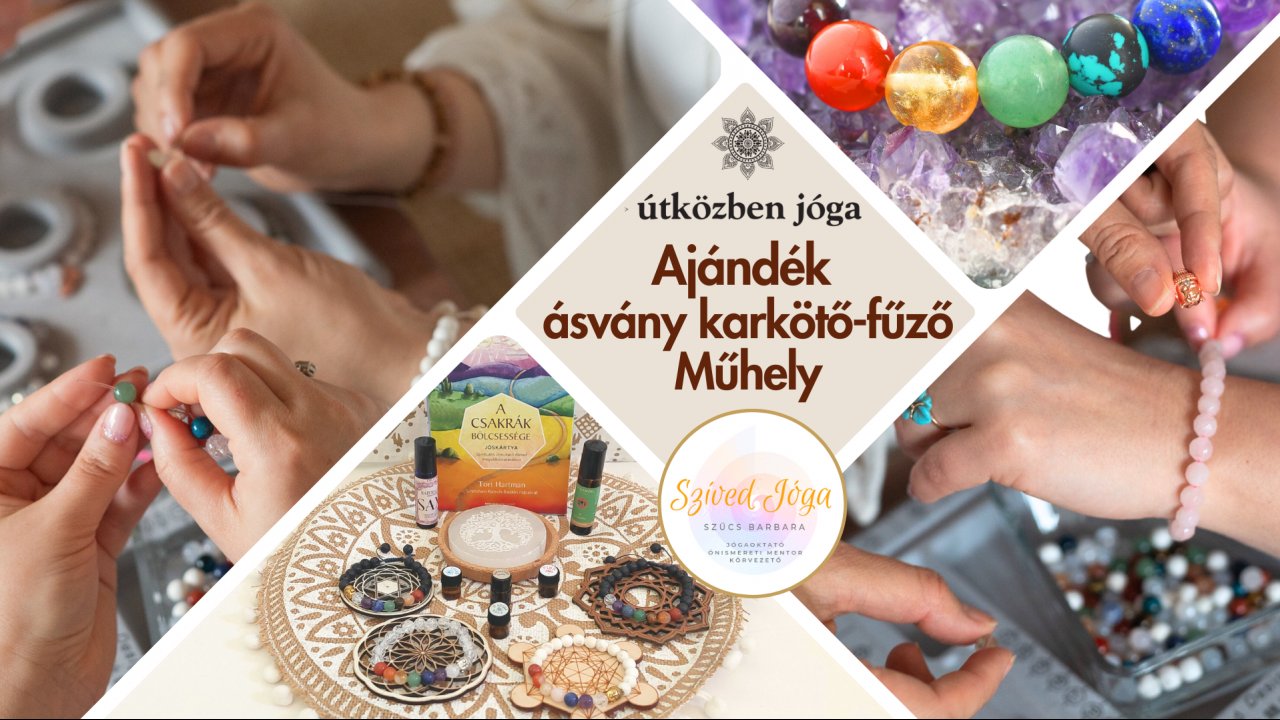 Ajándék - ásvány karkötő-fűző műhely